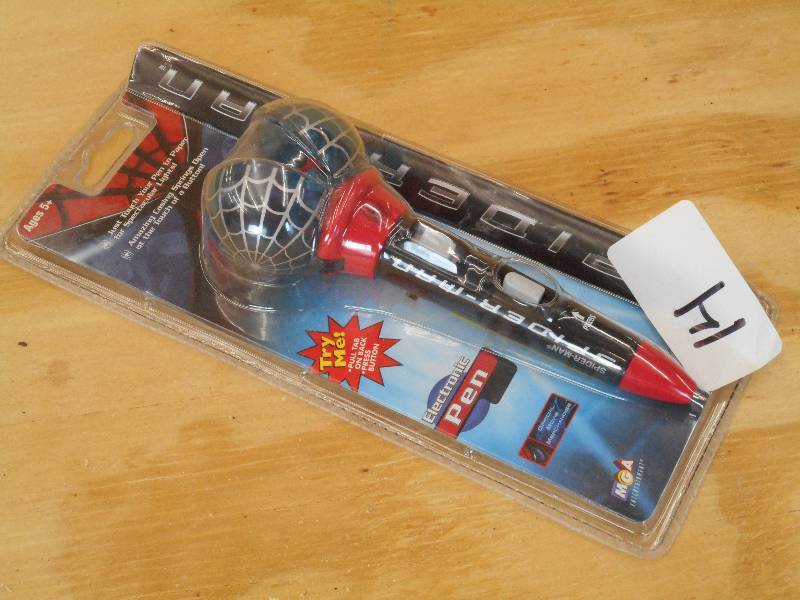 lot 14 image: Spider-Man Electronic Pen, Unopened...