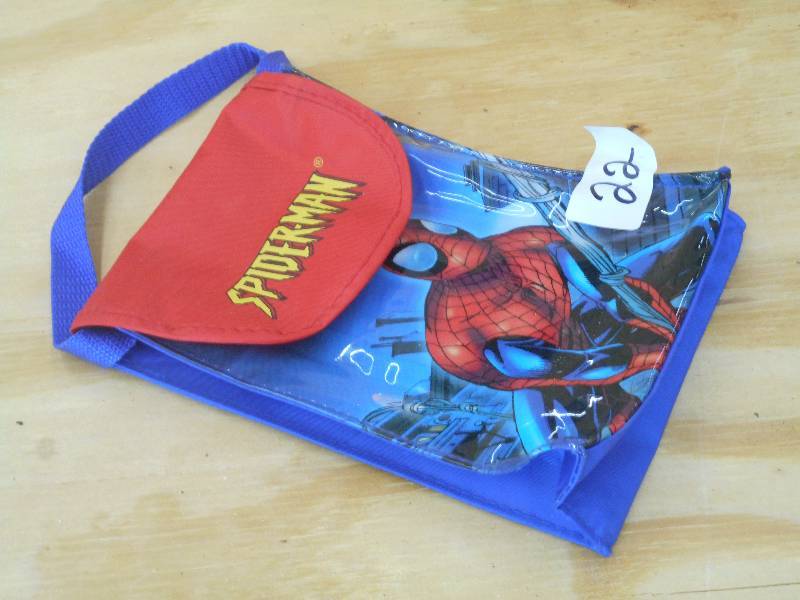 lot 22 image: Spider-Man Soft-Sided Hand Bag ...