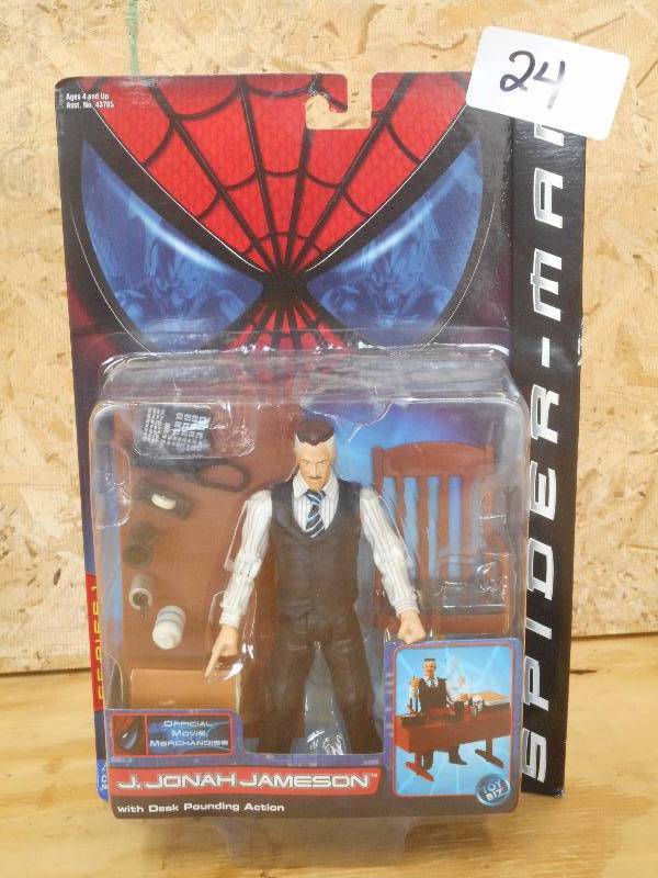 lot 24 image: Spider-Man Series-1 J.Jonah Jameson...