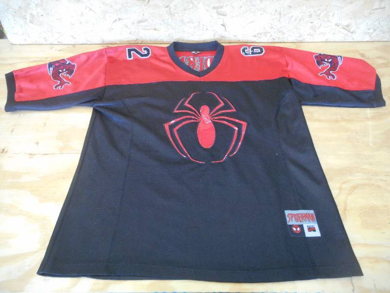 lot 30 image: Spider-Man Size XL Jersey, Like New...
