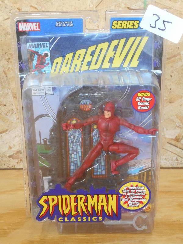 lot 35 image: Spider-Man Series-2 Daredevil, Unop...
