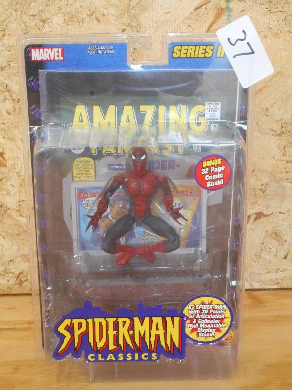 lot 37 image: Spider-Man Series-II 6 Spider-Man ...
