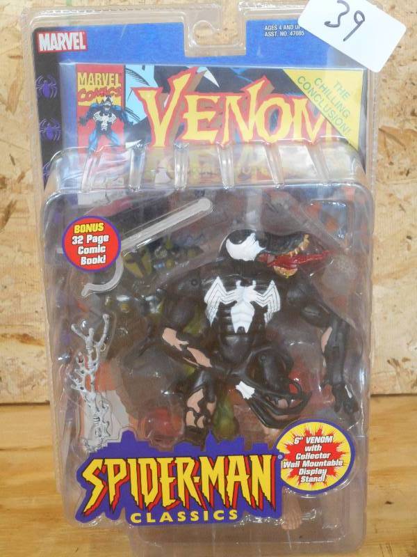 lot 39 image: Spider-Man Classics 6 Venom With D...