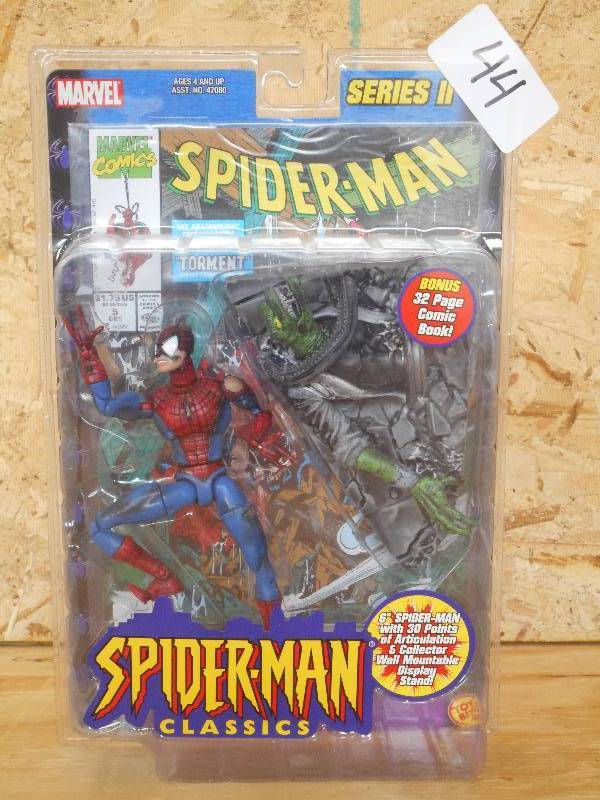 lot 44 image: Spider-Man Series-II 6 Spider-Man ...