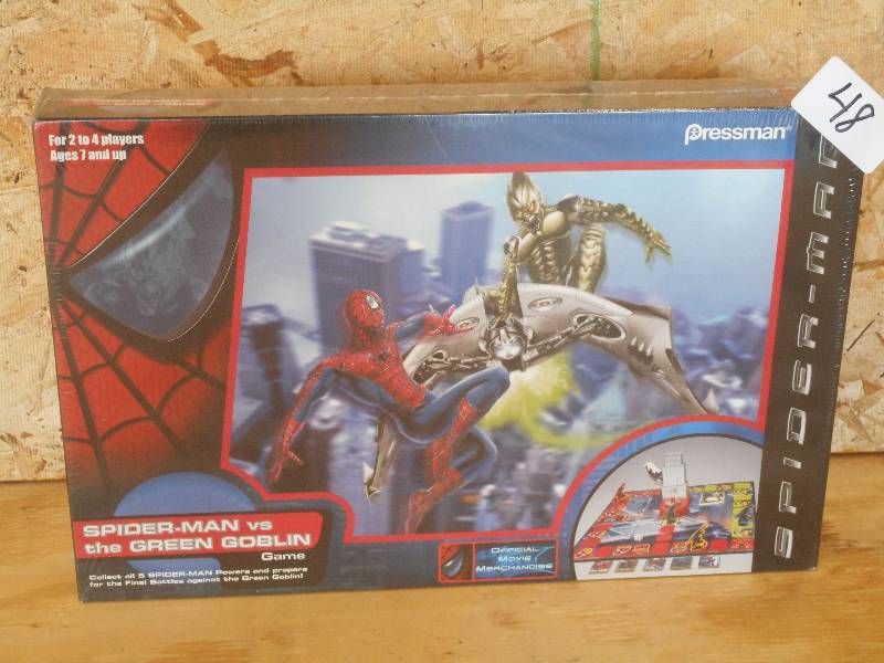 lot 48 image: Spider-Man Vs. Green Goblin Board G...