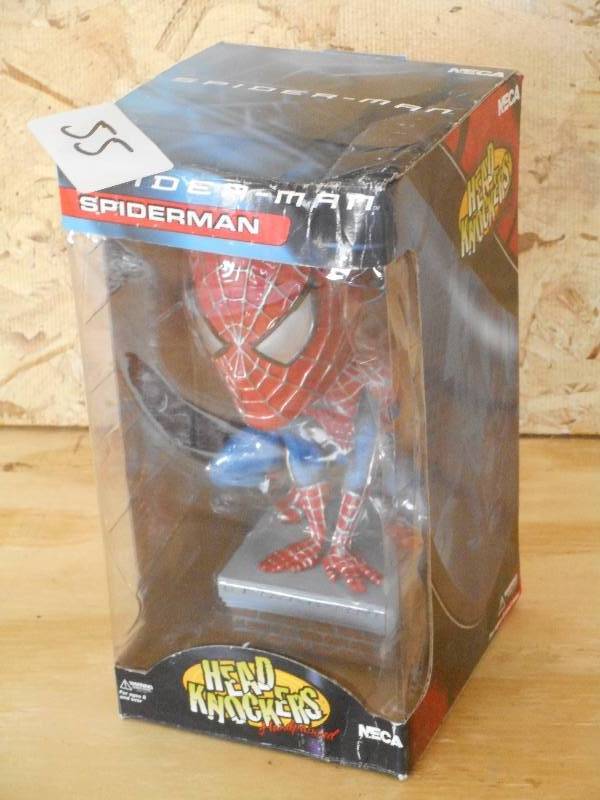 lot 55 image: Spider-Man Head Knockers, Hand-Pain...