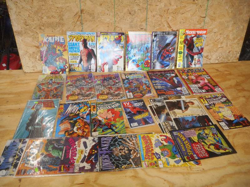 lot 70 image: Box Of Assorted Marvel Comics ...