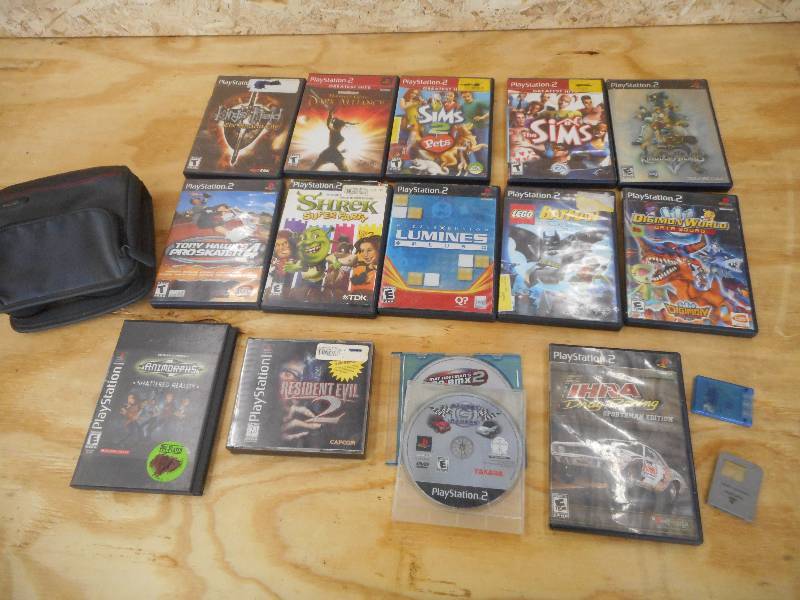 lot 83 image: Flat Of Assorted Play Station 2 Gam...