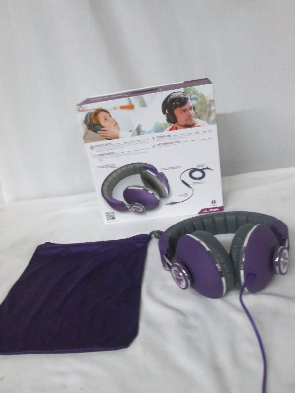 lot 30 image: JLab Bombora Over-Ear Headphones - Purple