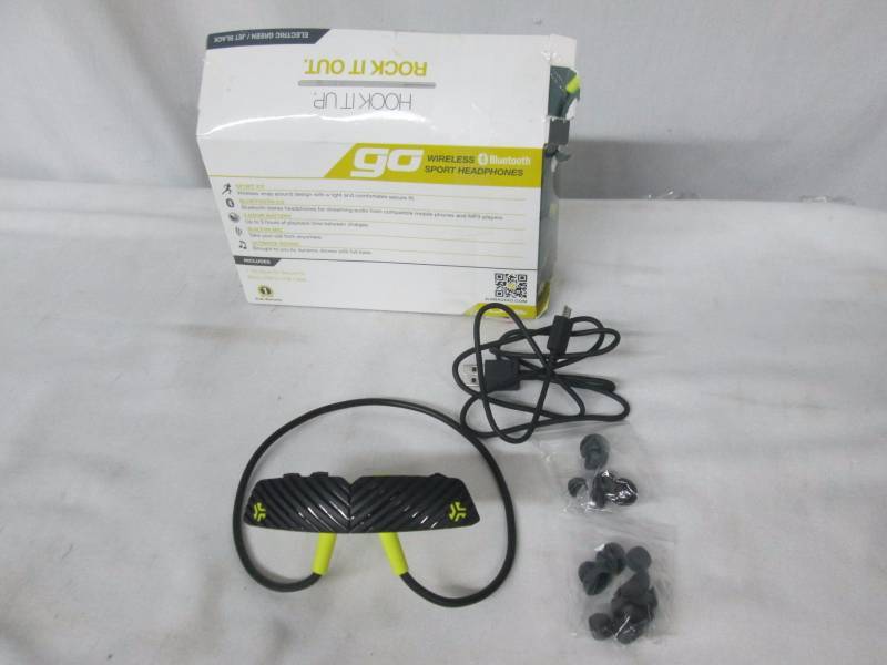 lot 34 image: JLAB GO Bluetooth Sport In-Ear Stereo Headphones