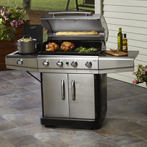 lot 2 image: Char-Broil Classic 4 Burner Propane Gas Grill