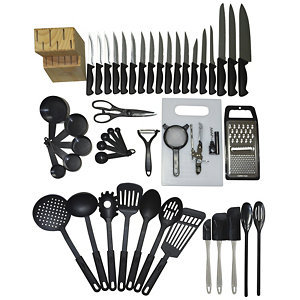 lot 54 image: Alcove 48-pc. Cutlery, Tool and Gadget Set