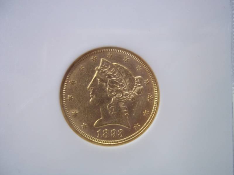 1839  $5  Gold  MS 60