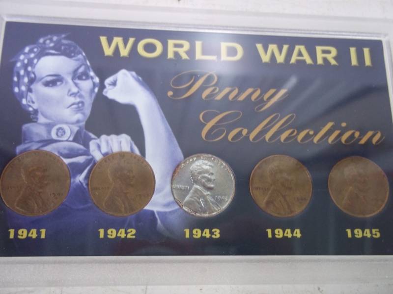 World War II Penny Collection