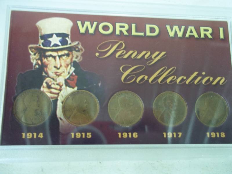 World War I Penny Collection