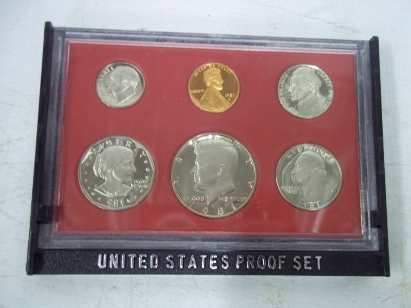 US Proof Set 1981