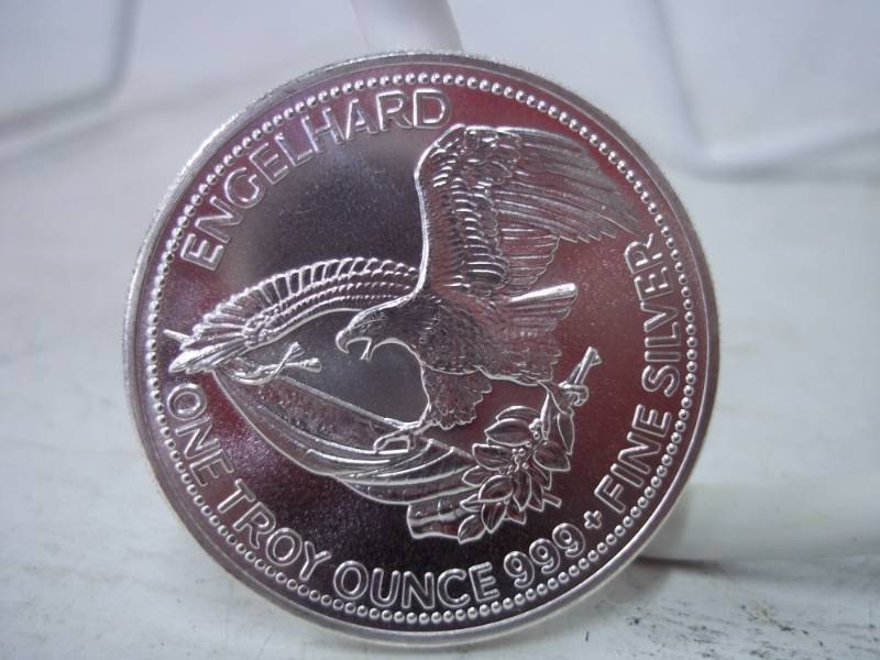 1 oz. .999 Fine Silver 1984 The American Prospector