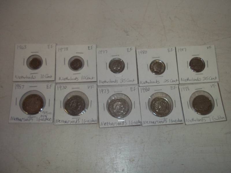 10 Foreign Coins