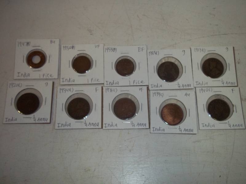 10 Foreign Coins