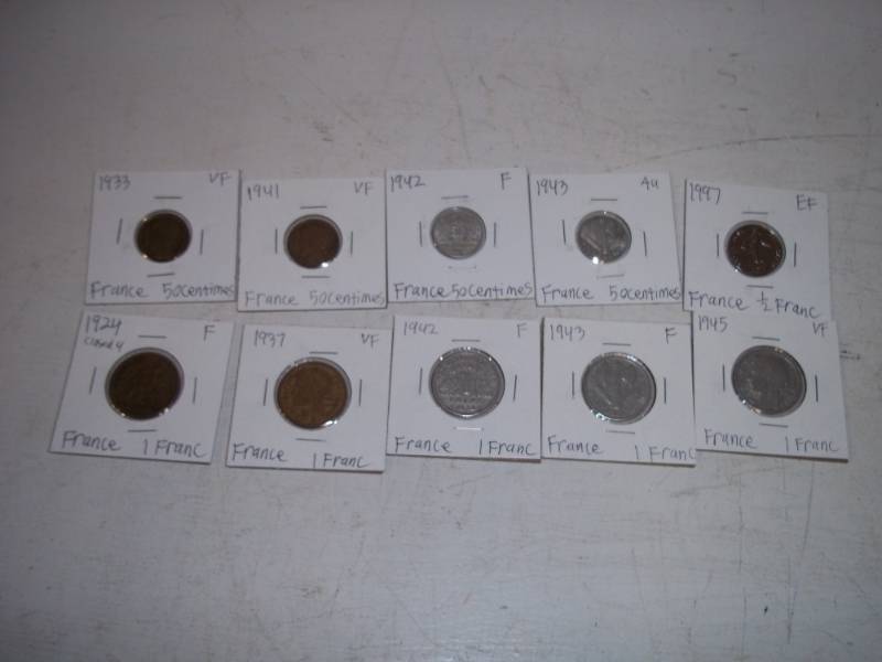 10 Foreign Coins