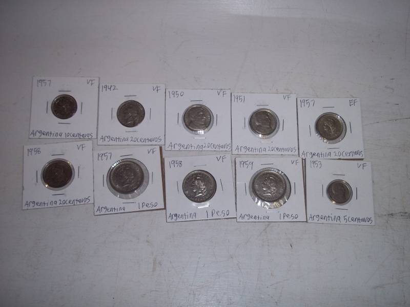 10 Foreign Coins