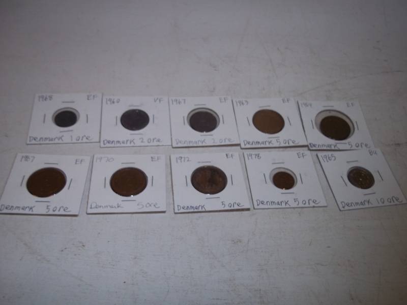 10 Foreign Coins