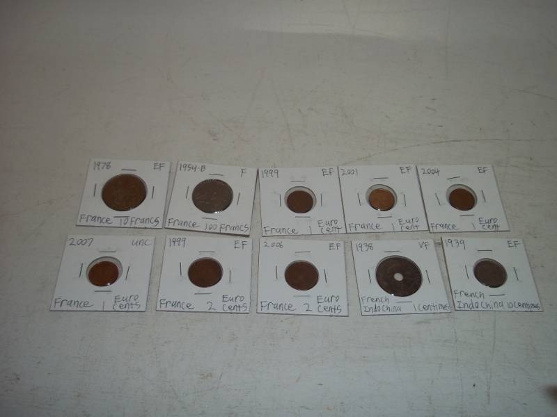 10 Foreign Coins