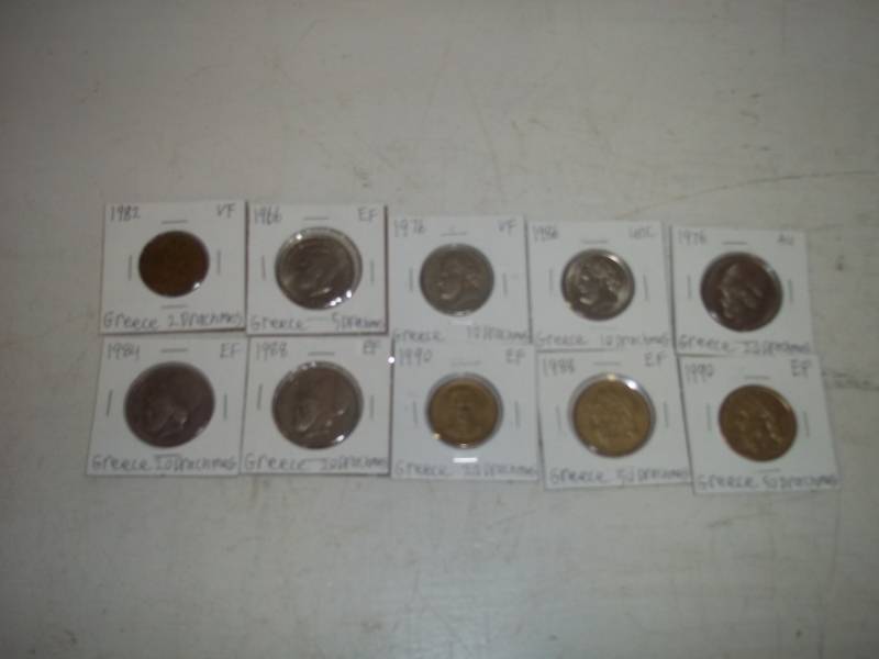 10 Foreign Coins