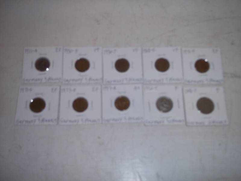 10 Foreign Coins