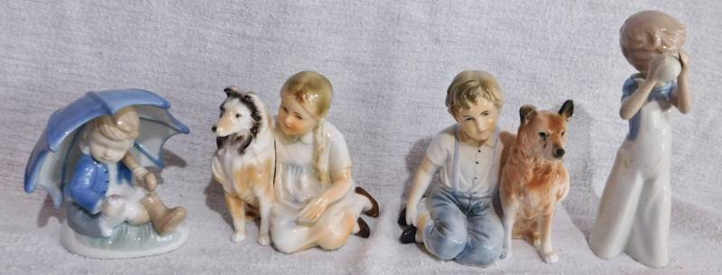 lot 44 image: 4 very nice figurines
