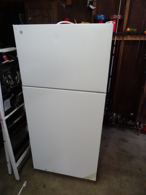 lot 24 image: GE Model GTR16BBSERWW Fridge