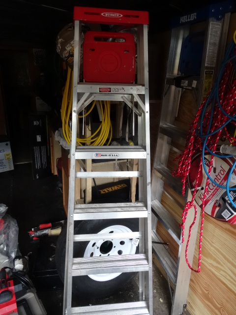 lot 34 image: 6 Werner Aluminum Step Ladder