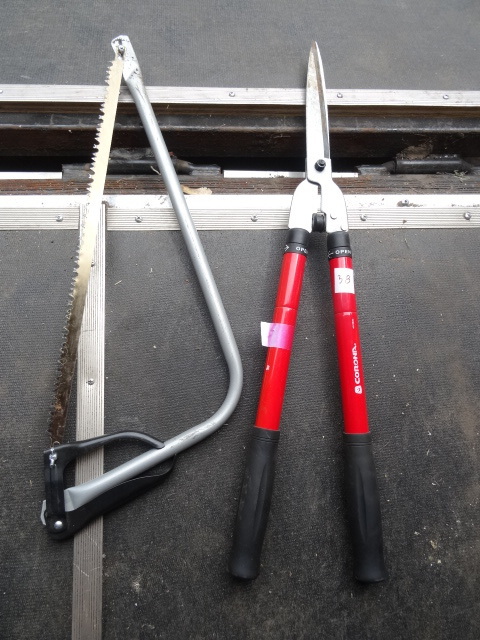 lot 38 image: Corona Hedge Clippers and Bow Saw