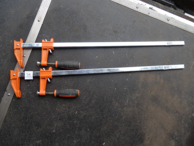 lot 39 image: 24 Bar Clamps Qty 2
