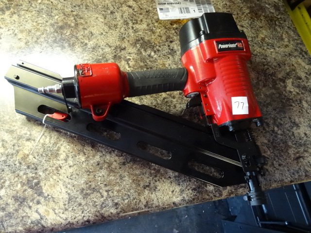 lot 77 image: Power Mate VX Framing Nailer Works
