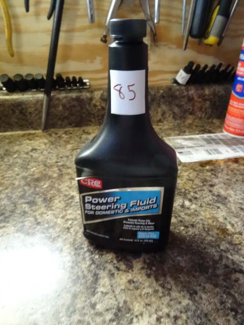 lot 85 image: 9 Bottles of Power Steering Fluid