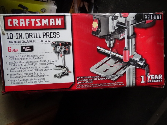 lot 103 image: New in the Box Craftsman 10