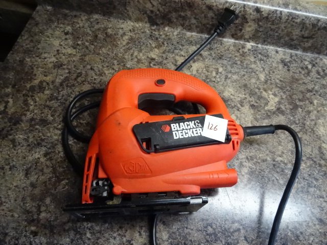 lot 126 image: Black and Decker Jig Saw