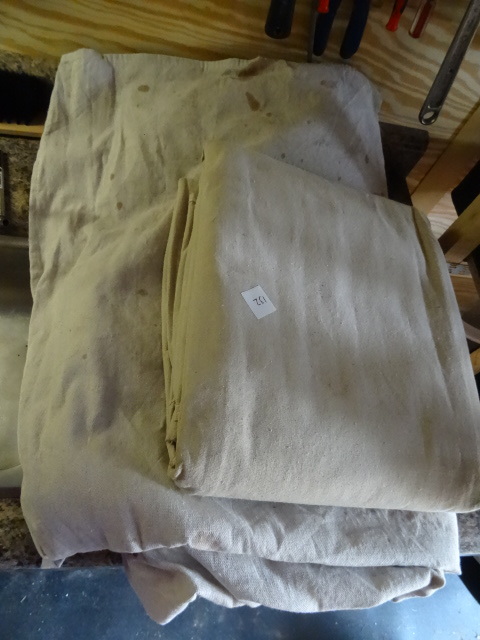 lot 132 image: 2 Painters Tarps