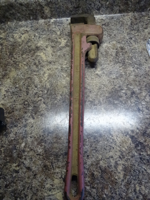 lot 135 image: 24 Pipe Wrench