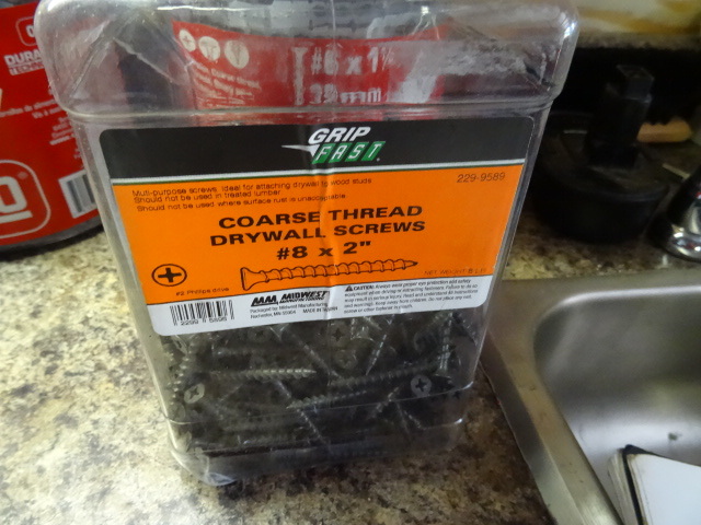lot 144 image: Grip Fast 2 Drywall Screws Approx 4 Lbs.