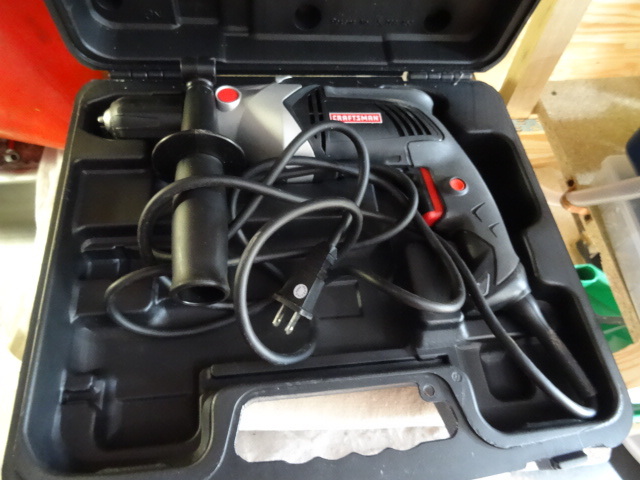 lot 155 image: Like New Craftsman 12  Drill