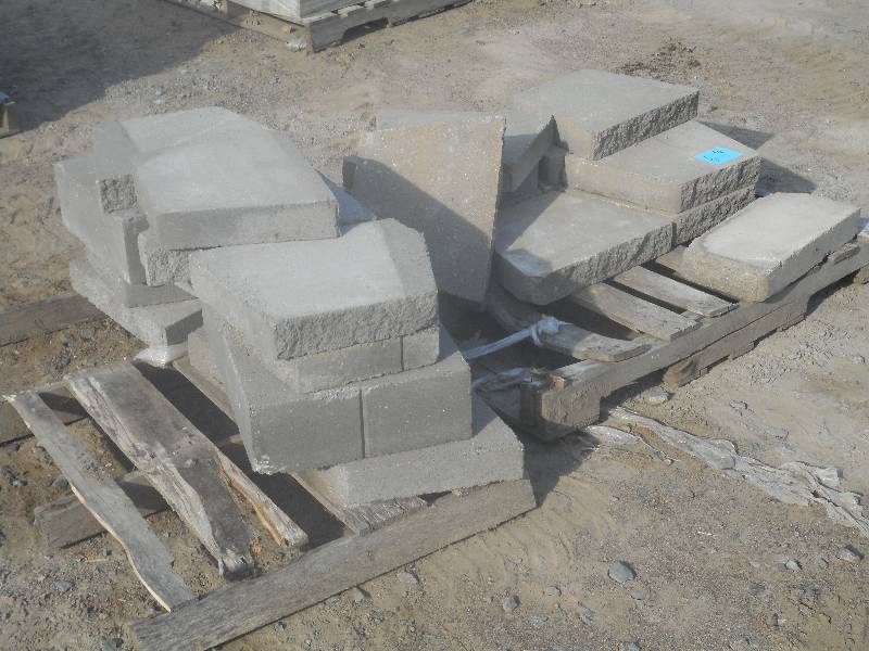 (2) Pallets Of Unused Grey Retainin...