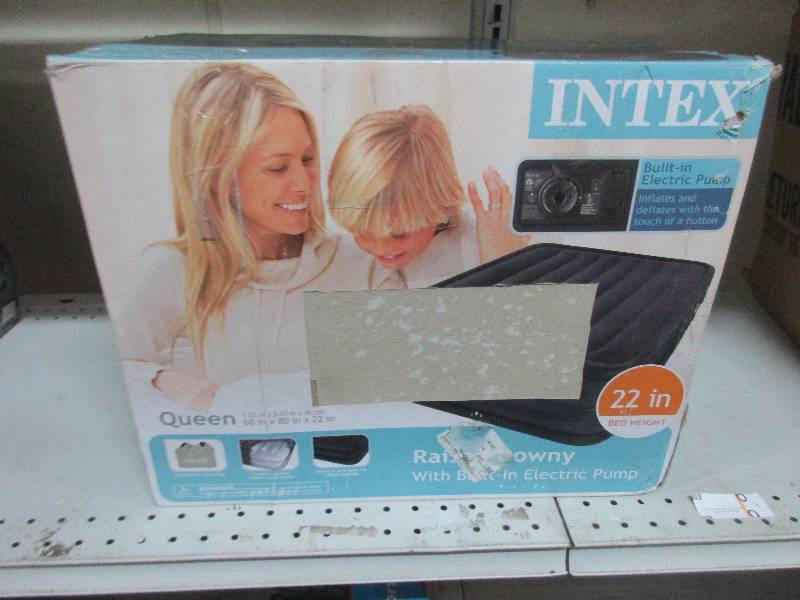 Intex queen air bed