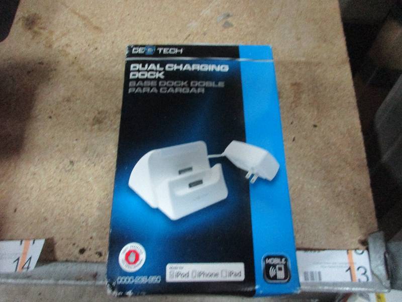 Dual charging dock