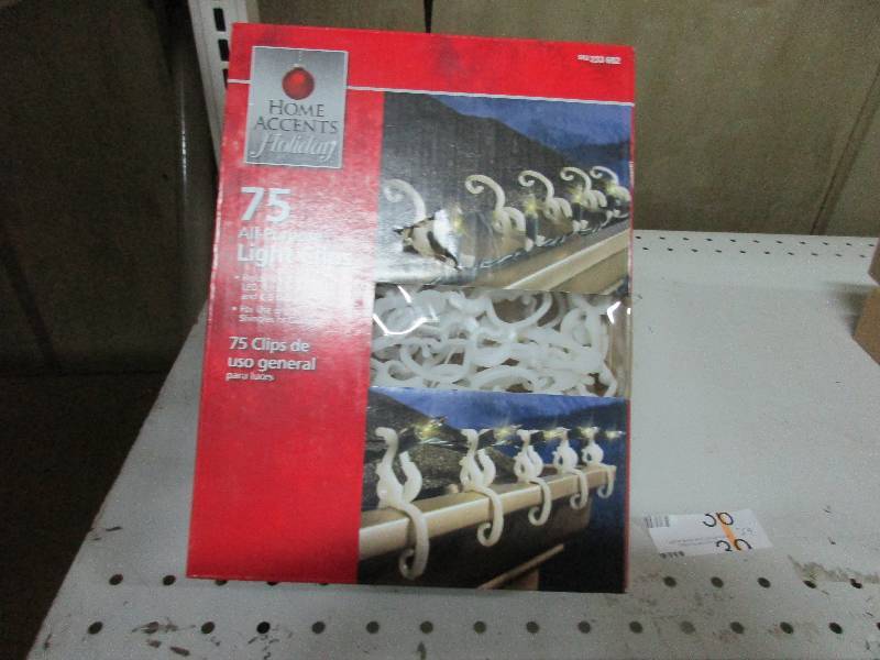 4 Boxes of light clips