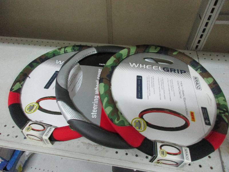 3 new steering wheel covers