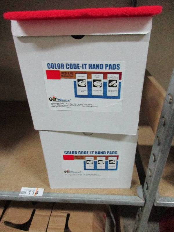 2 boxes of scotchbrite pads