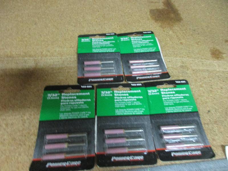 Chainsaw sharpening stones