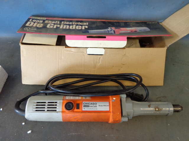 lot 18 image: Chicago Long Shaft Die Grinder